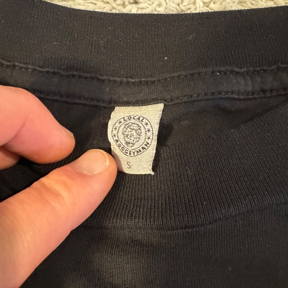 NWOT Local Boogeyman Logo Tee Mens Small - Picture 3 of 4